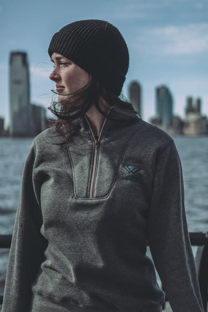 Giowear Pullover Grau meliert