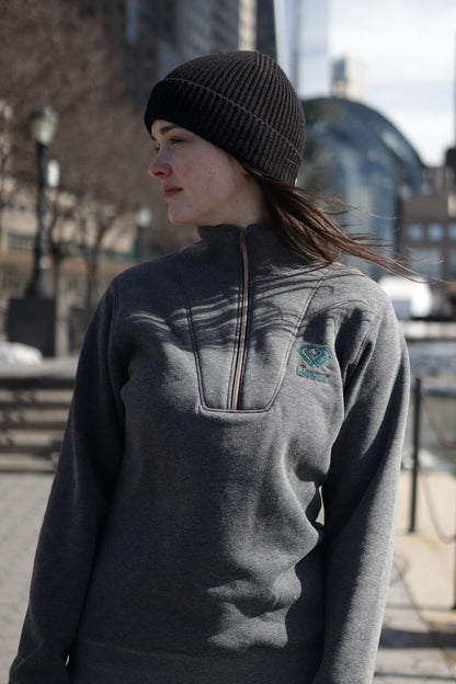 Giowear Pullover Grau meliert