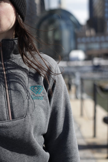 Giowear Pullover Grau meliert