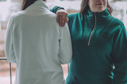 Giowear Pullover Grün meliert